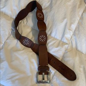40 in Brighton leather belt